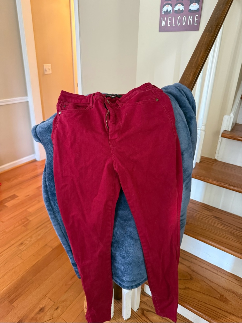 Red Corduroy Pants